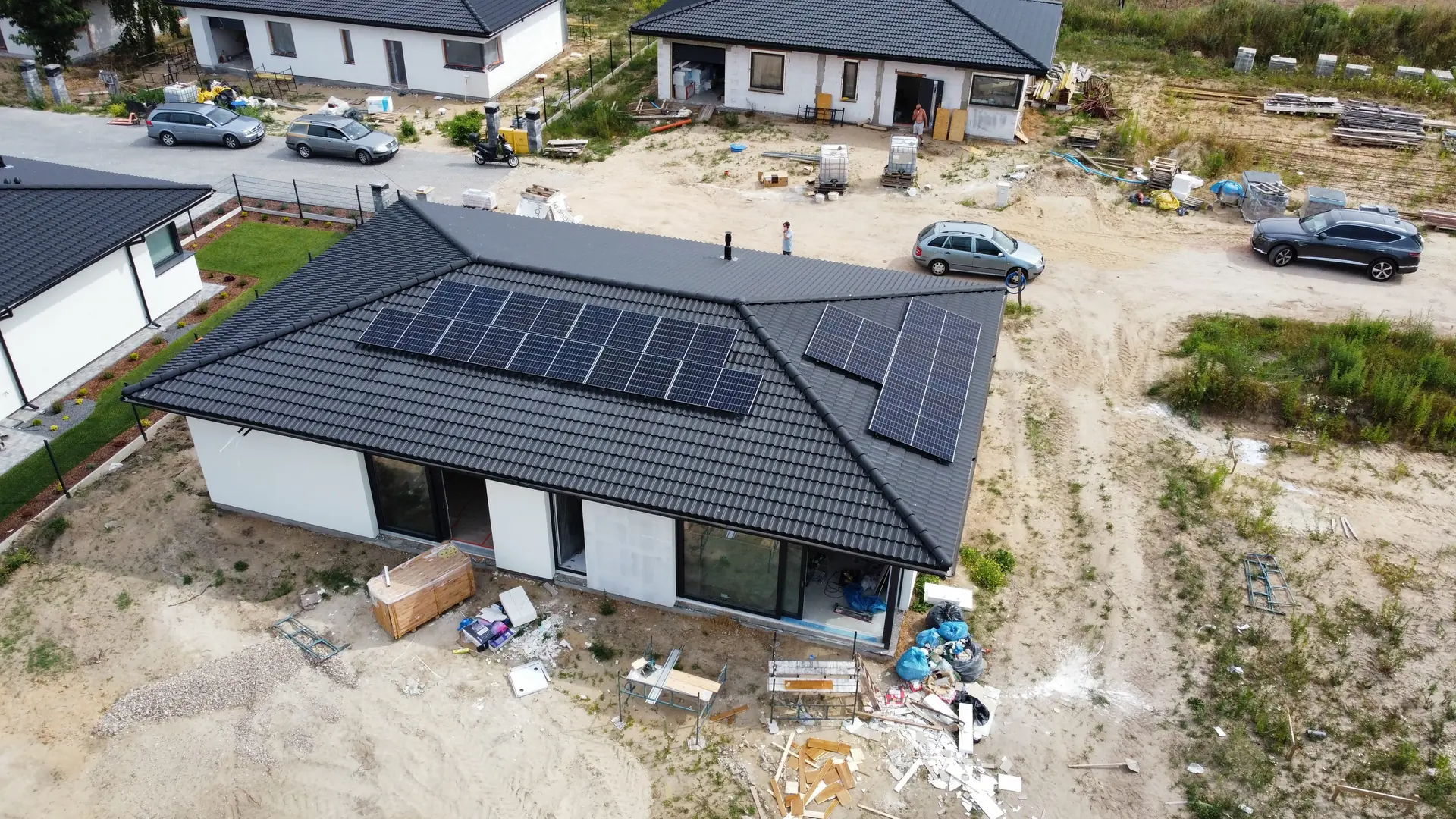 Wykonana instalacja fotowoltaiczna w województwie łódzkim